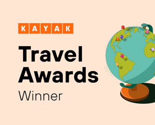 Kayak Travel Awards Winner